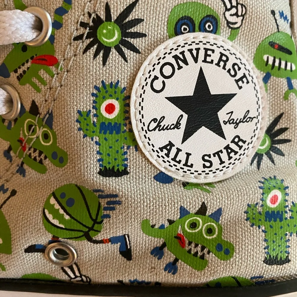 Converse Chuck Taylor All Star Hi Sneaker Creature Feature Monsters and Robots